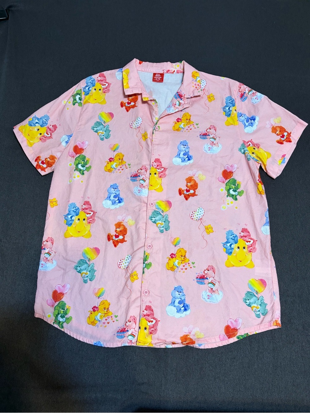 Care-bear CakeWorthy button up shirt size XL